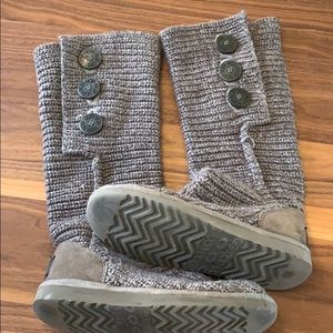 Ugg Classic Cardy - Gray - Size 5 (Fit like a 6)